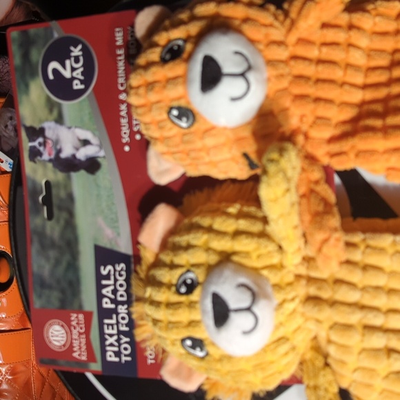 AKC Pixel Pals Toys For Dogs. 2 Pack. New Sale - Picture 3 of 4